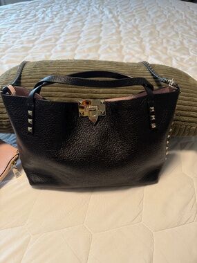 Valentino garavani rockstud tote bag